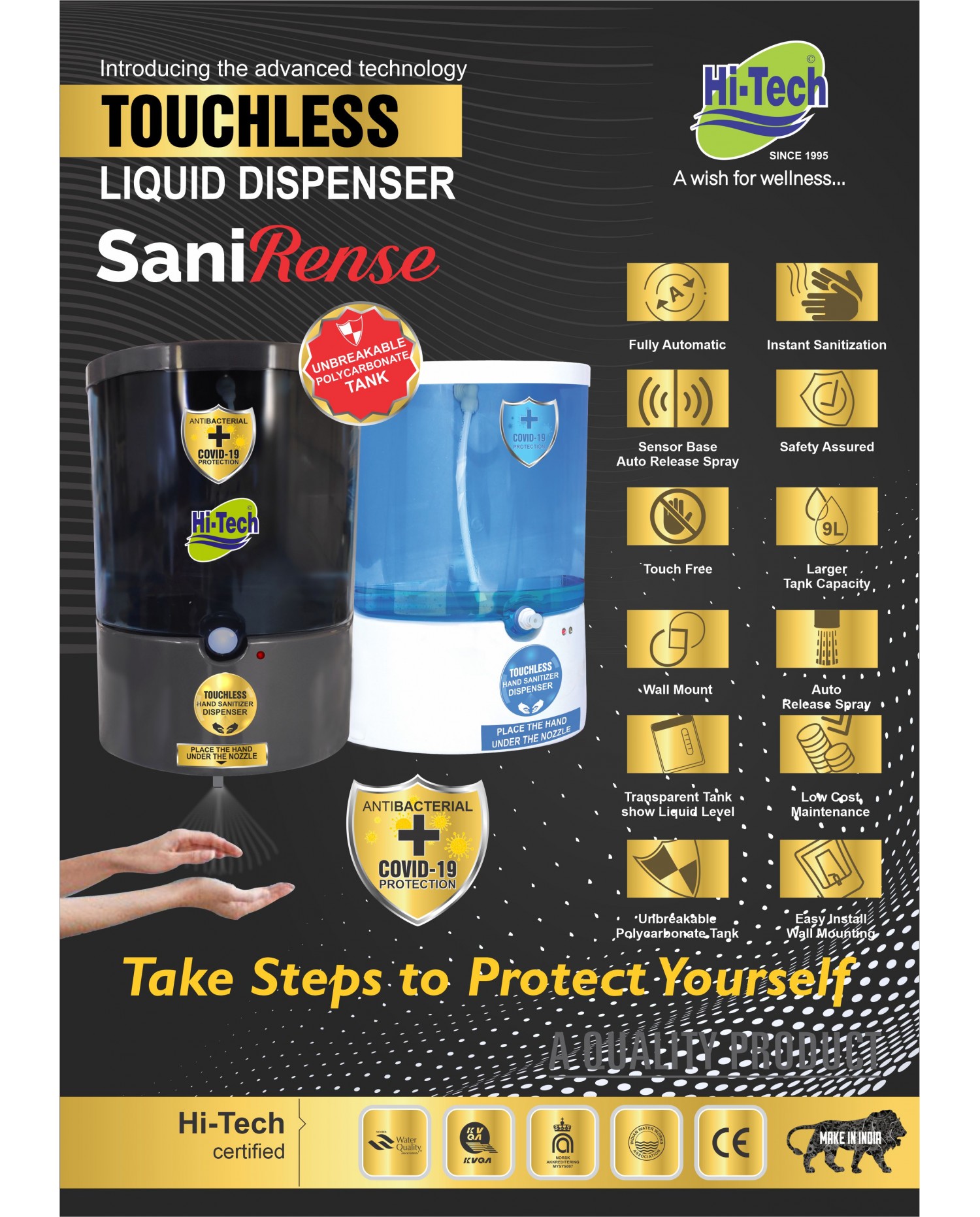 Automatic Liquid Dispenser SaniRense